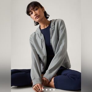 NWT Athelta blue grey sweatshirt